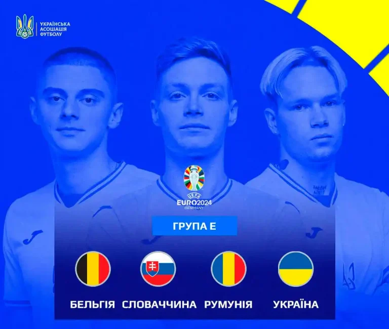 Розклад матчів України на чемпіонаті Європи-2024: дата і місце проведення ігор