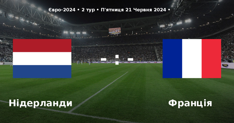 Ставки на матч Нідерланди – Франція (Євро 2024)