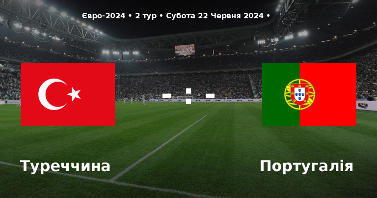 Ставки на матч Туреччина – Португалія (Євро 2024)